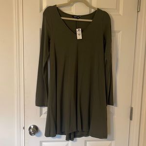NWT Express- Sz Med. Women’s Dress- olive green (camo green) medium